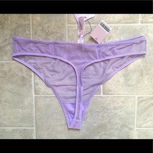 NEW! Plus mesh thong - SavageXFenty